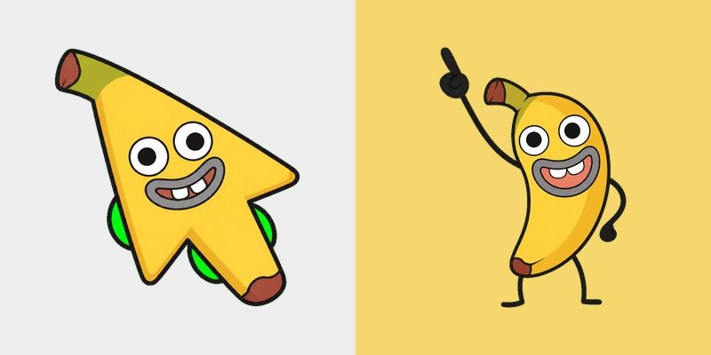Banana Joe Custom Cursor
