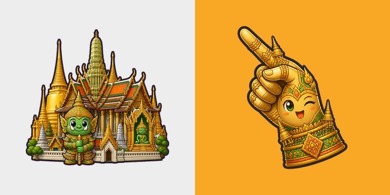 Cursor pack preview: Bangkok Grand Palace