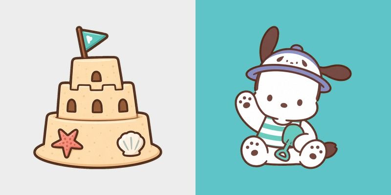 Beach Pochacco