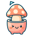 Blush Mushroom Pot Default