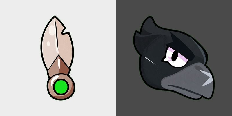 Brawl Stars Crow & Daggers