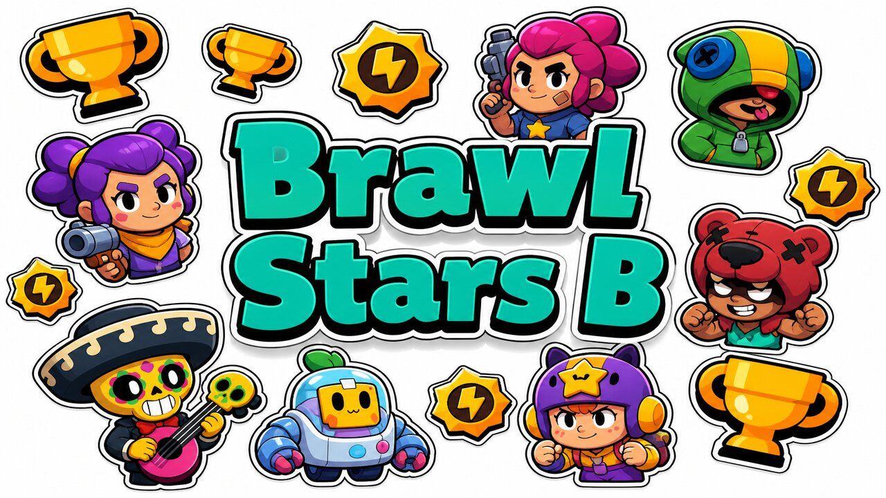 Фон колекції Brawl Stars Heroes B