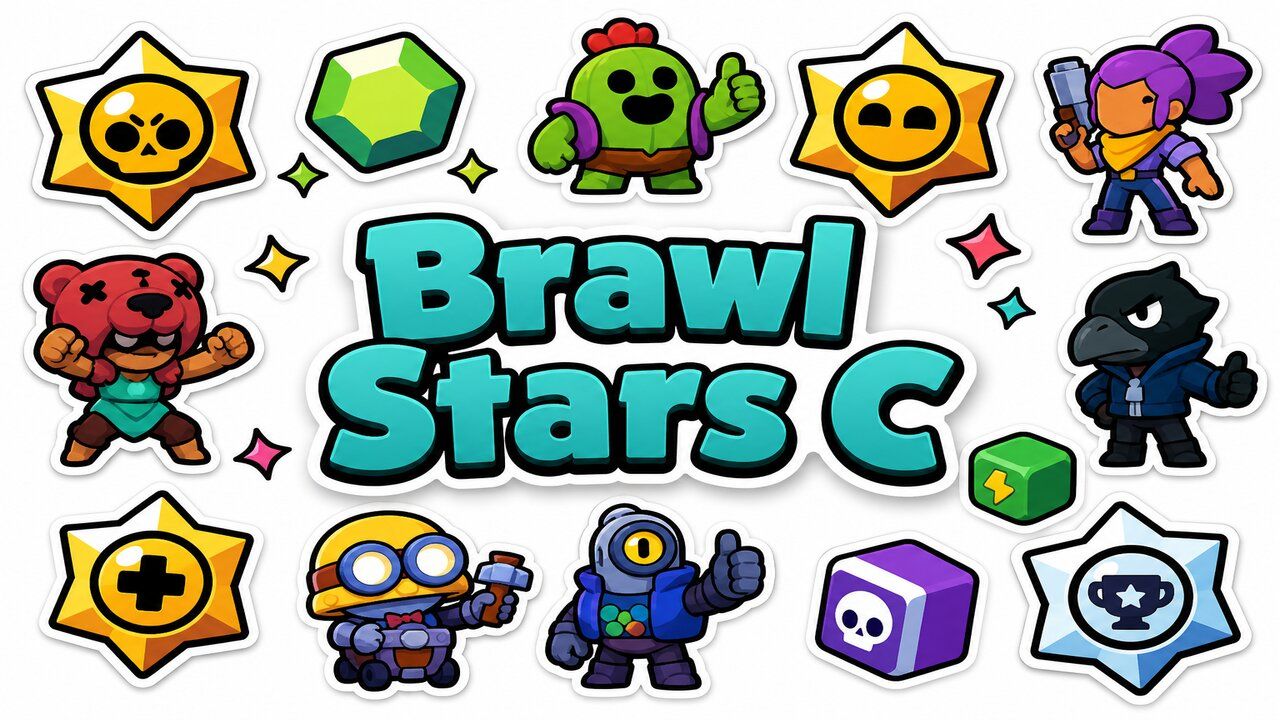 Фон колекції Brawl Stars Heroes C
