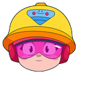 Brawl Stars Jacky Helmet Drill Default