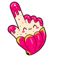 Bright Dragonfruit Pointer