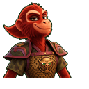 Bronze Scale Wukong Cursor Pointer