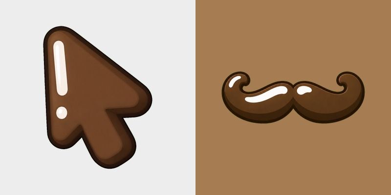 Brown Mustache