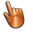 Brushed Copper Pointer