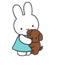 Bunny Puppy Hug Pointer