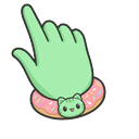 Capoo Donut Pointer