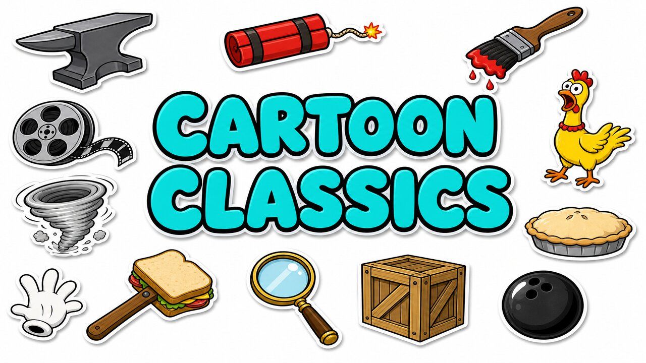 Cartoon Classics - Custom cursor collection preview