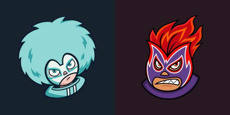 Mucha Lucha Zero Kelvin and Pierre del Fuego