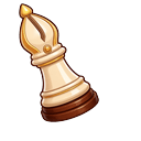 Chess Bishop & Checkmate Board Default