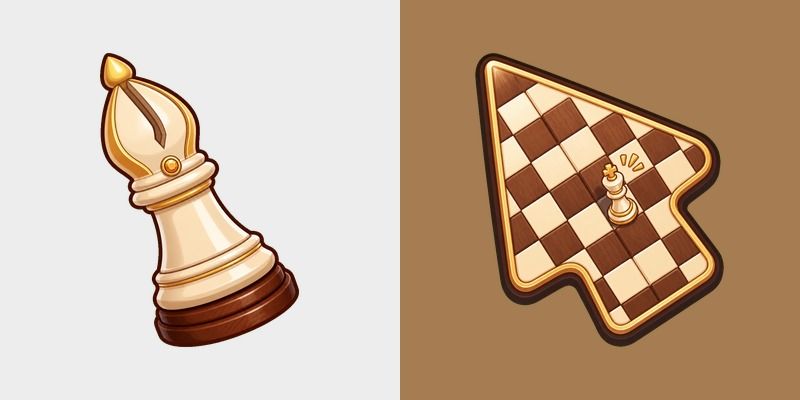 Chess Bishop & Checkmate Board