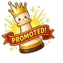 Chess Pawn & Promotion Queen Pointer