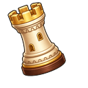 Chess Rook & Castle Tower Default