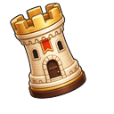 Chess Rook & Castle Tower Pointer