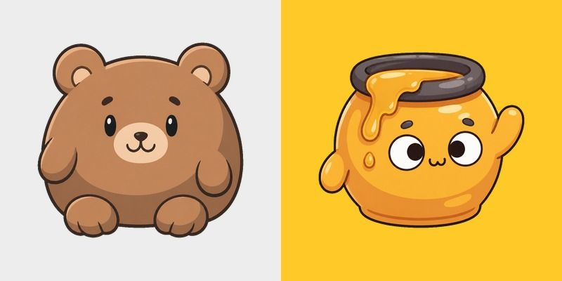 Chibi Bear Honey