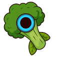 Chibi Broccoli Frog Pointer