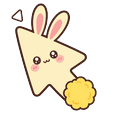 Chiikawa Usagi and Hachiware Pom Poms Default