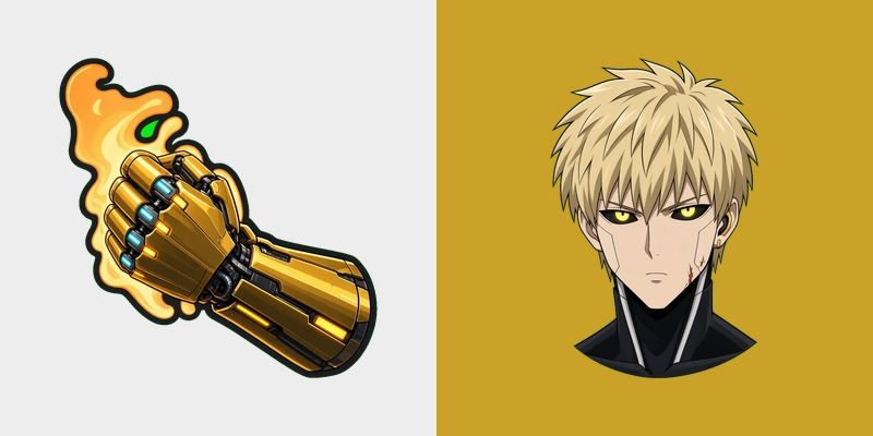 Chrome Genos Fist Cursor