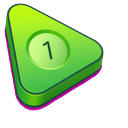 Chunky Play 1 Lime Pointer