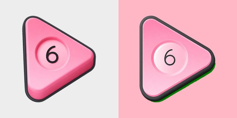 Chunky Play 6 Rose