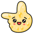 Citrine Crystal Blob Pointer