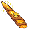 Citrine Spiral Wand Default