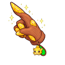 Citrine Spiral Wand Pointer