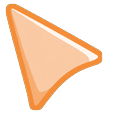 Color Light Apricot Orange Cursor Default