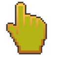 Color Pixels Autumn Grass Pointer