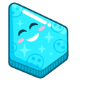 Colorful Smile Sky Cyan arrow cursor preview