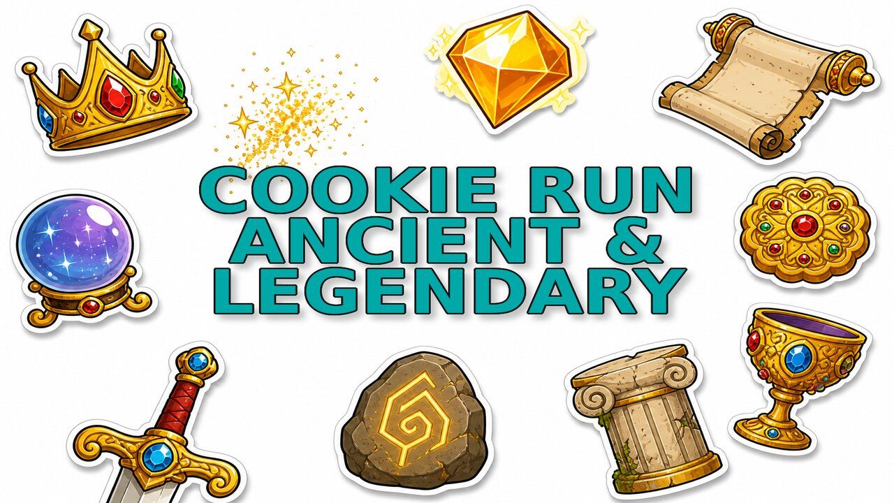 Cookie Run Ancient & Legendary - Custom cursor collection preview