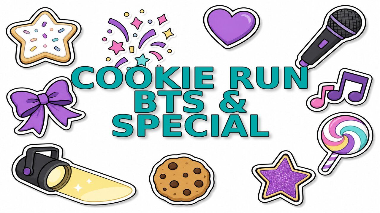 Cookie Run BTS & Special - Custom cursor collection preview