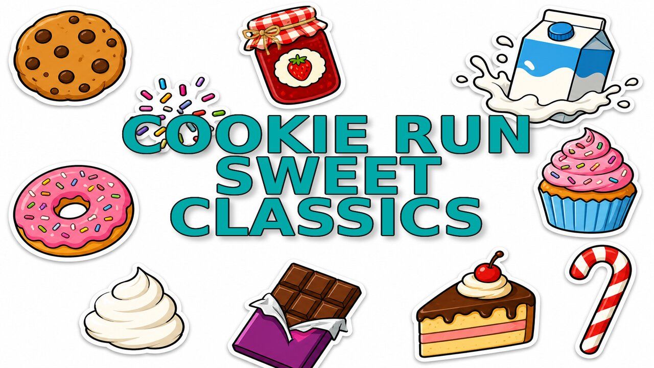 Cookie Run Sweet Classics - Custom cursor collection preview