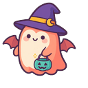 Coral Bat Mage Cursor Pointer