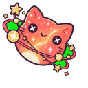 Coral Cat Nebula Cursor Default