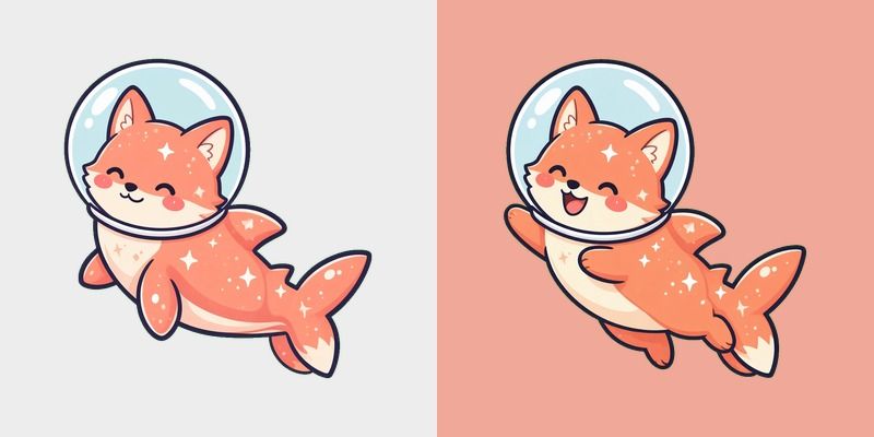 Coral Cosmo Fox Cursor