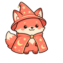 Coral Fox Mage Cursor Default