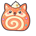 Coral Fox Melty Cursor Pointer