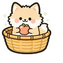 Coral Fox Pod Cursor Pointer