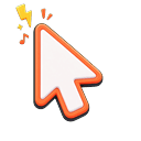 Coral Groove Cursor Default