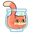 Coral Liquid Fox Cursor Default