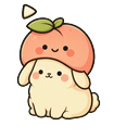 Coral Peach Cap Cursor Pointer