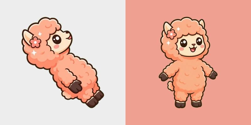 Coral Sheep Fluff Cursor