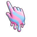 Cotton Candy Melt Pointer