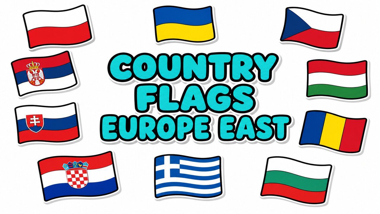 Country Flags Europe East - Custom cursor collection preview