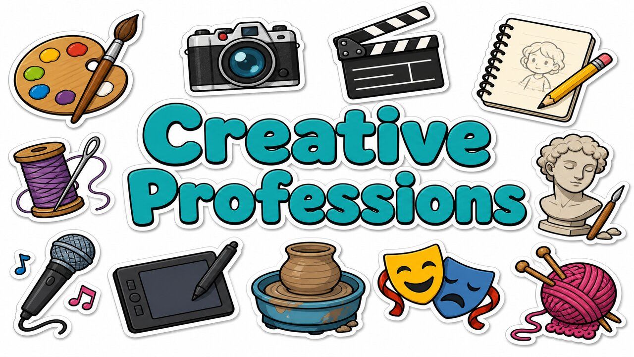 Creative Professions - Custom cursor collection preview