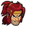 Crimson Koji Katana Cursor Pointer